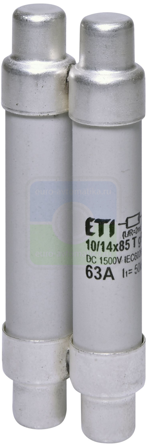 ETI 2626240 Предохранитель CH 10/14x85 T gPV 50A 1500V (50kA)