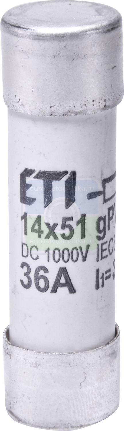 ETI 2637111 Предохранитель CH 14x51 gPV 32A 1000V (10kA)