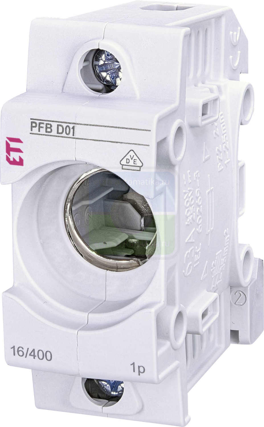 ETI 2510011 Держатель предохранителя PFB D01 1p (16А, E14)