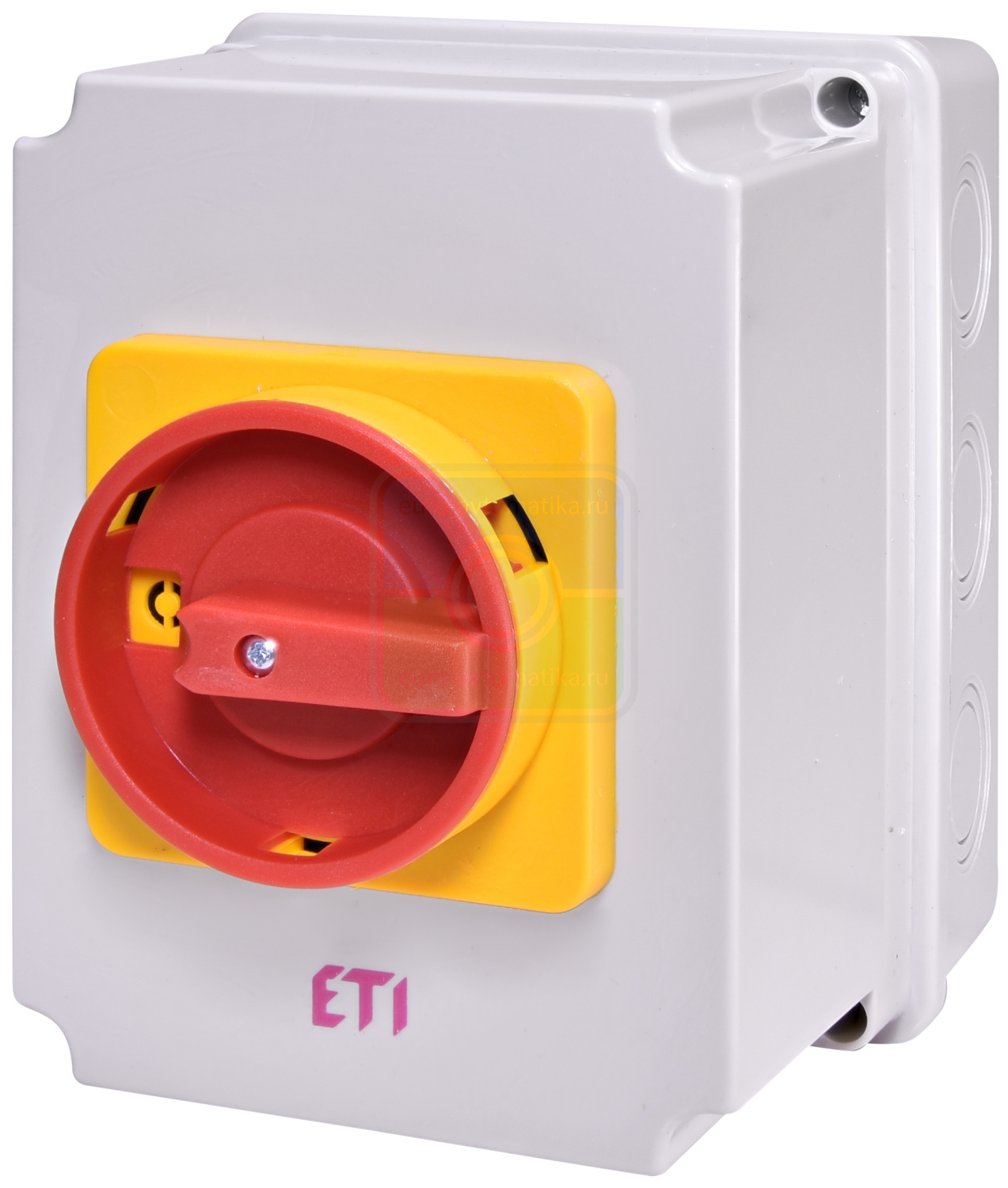 ETI 4773225 Переключатель CS 63 10 PN2LK (3p_"0-1"корп./IP65"_ж/к_63A_блок.)