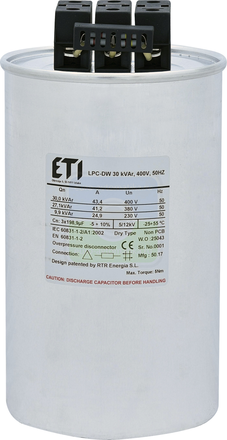 ETI 4656856 Конденсаторная батарея LPC-DW_400V 30 kVAr