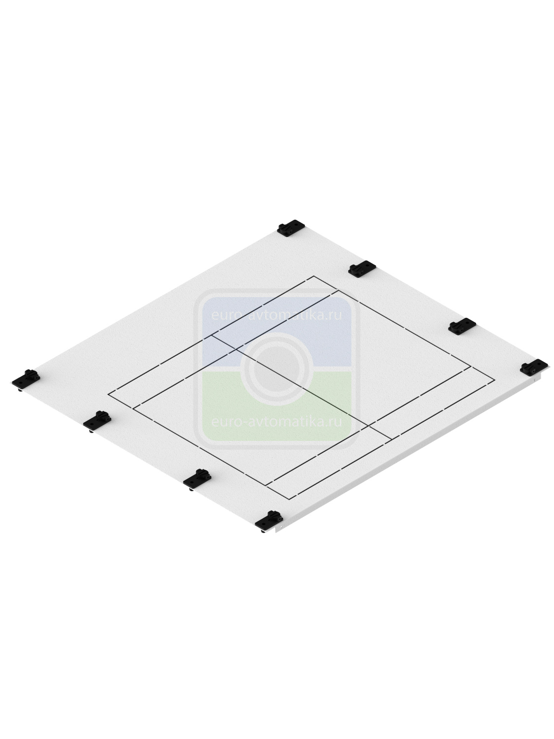 ETI 1339553 Лицевая панель 2хKVL1 CP 2.2-3 K1 (В450xШ550)