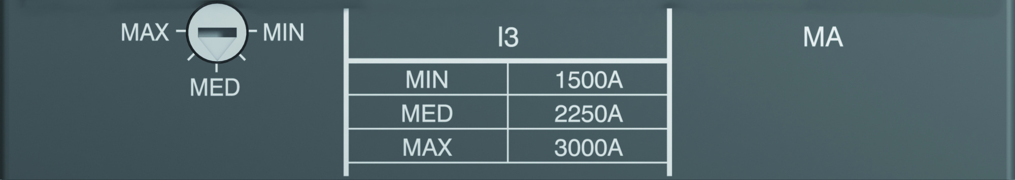 ABB 1SDA067294R1 Расцепитель защиты MA 100 Im=600...1400 XT2 3p