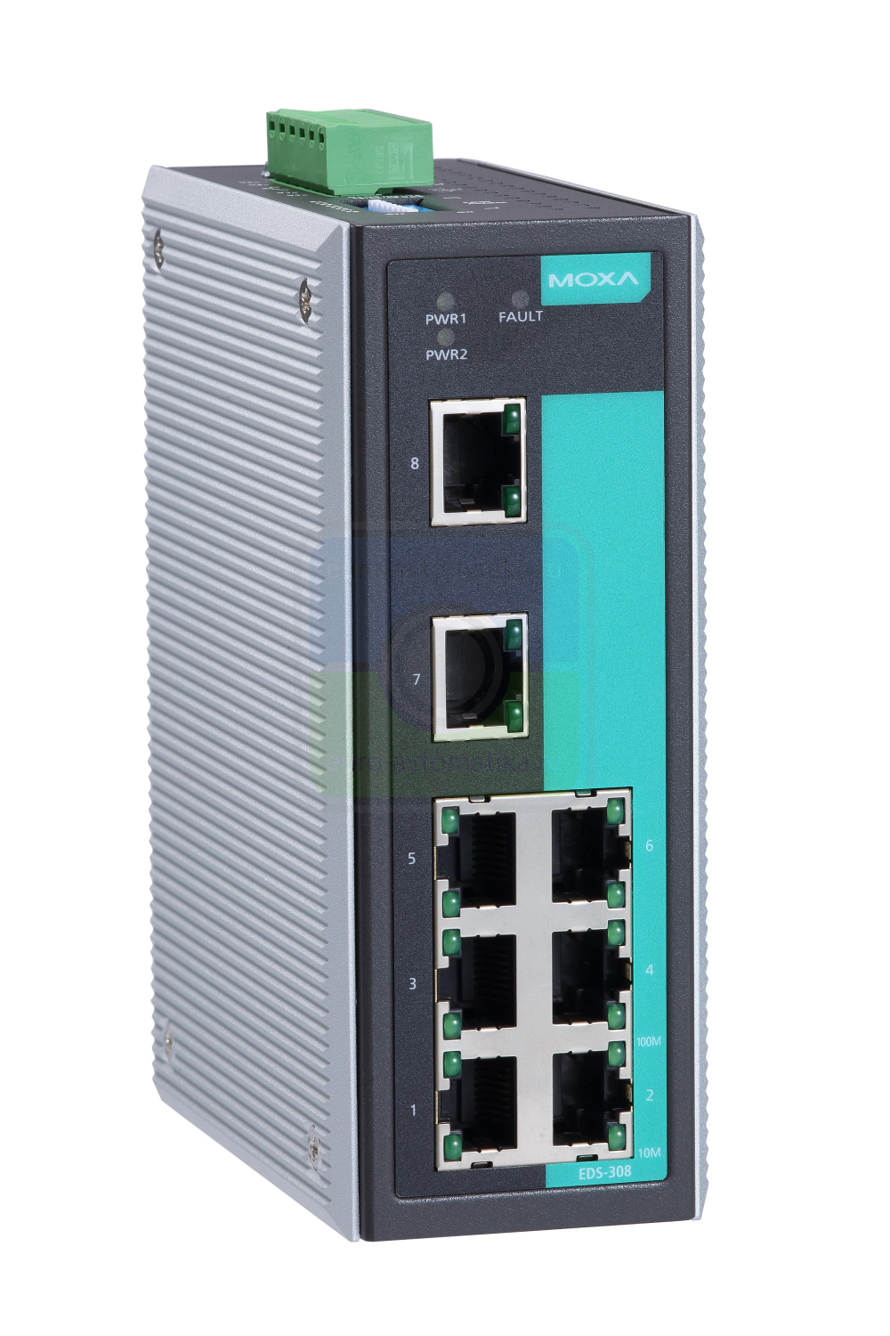 MOXA Коммутатор EDS-308 Ethernet Server 8 10/100BaseTx ports