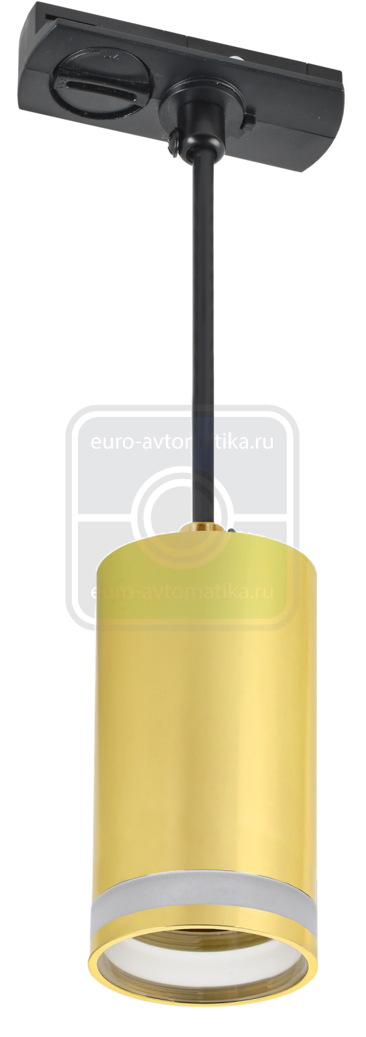LT-UCB0-4117-GU10-1-K22 - Светильник 4117 декор. трековый подвесной GU10 золото IEK