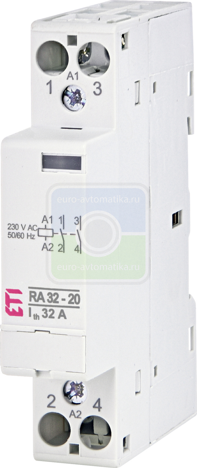 ETI 2464075 Контактор модульный RA 32-20 230V AC