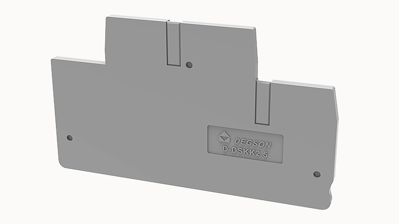 DEGSON 11060000002 D-DSKK2.5-01P-11-00Z(H), Концевая крышка, для DSKK2.5, серый, шт